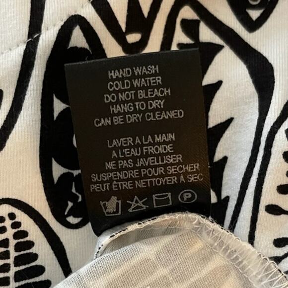 Carre Noir Leaf Dress Sleeveless Sheath Size Petite Small - Picture 6 of 6